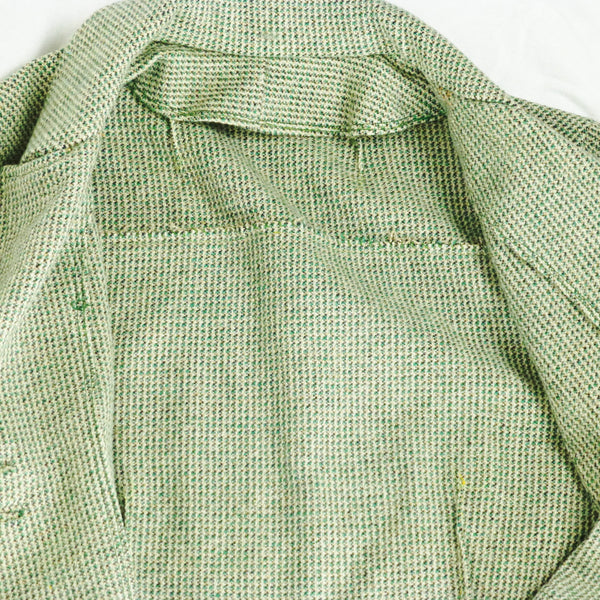 Homemade Green Bomber Jacket. Sz S