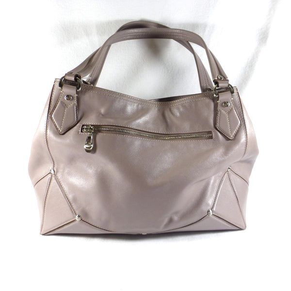 Buffel Braun Lilac Geometric Handbag