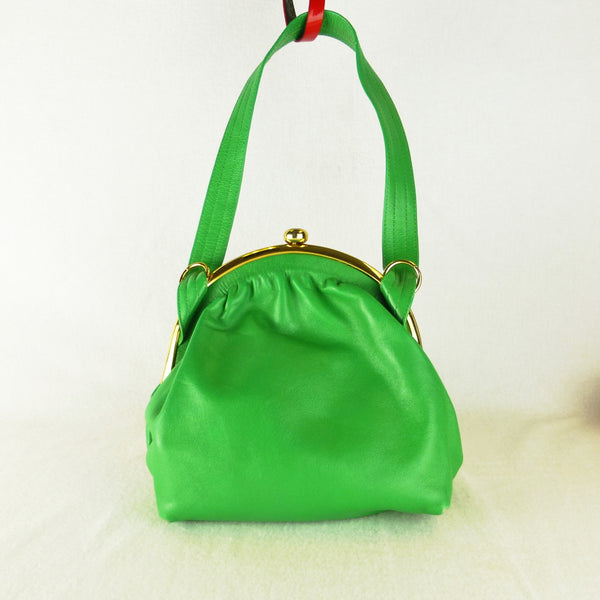NSW Fashion Leather Goods Green Bag